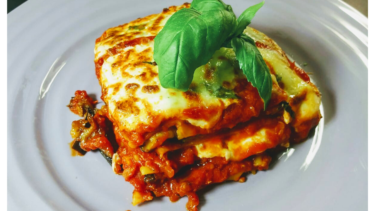 Vegetarian lasagna - Frenchy Lady Cuisine